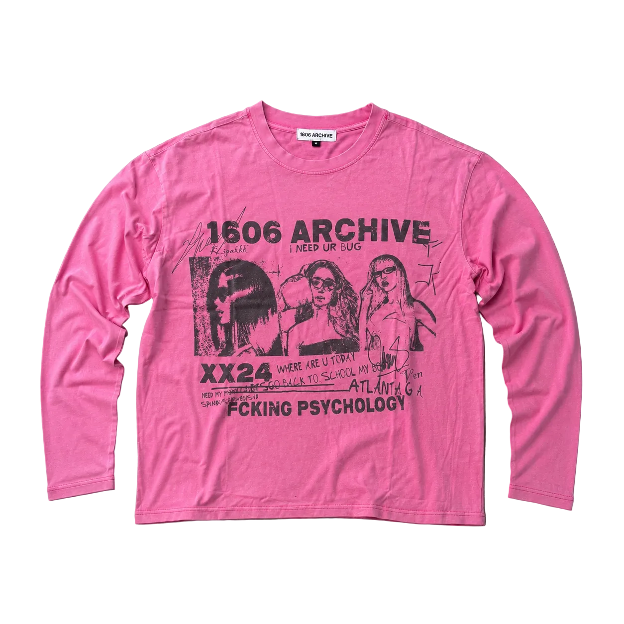 1606 Pink longsleeve