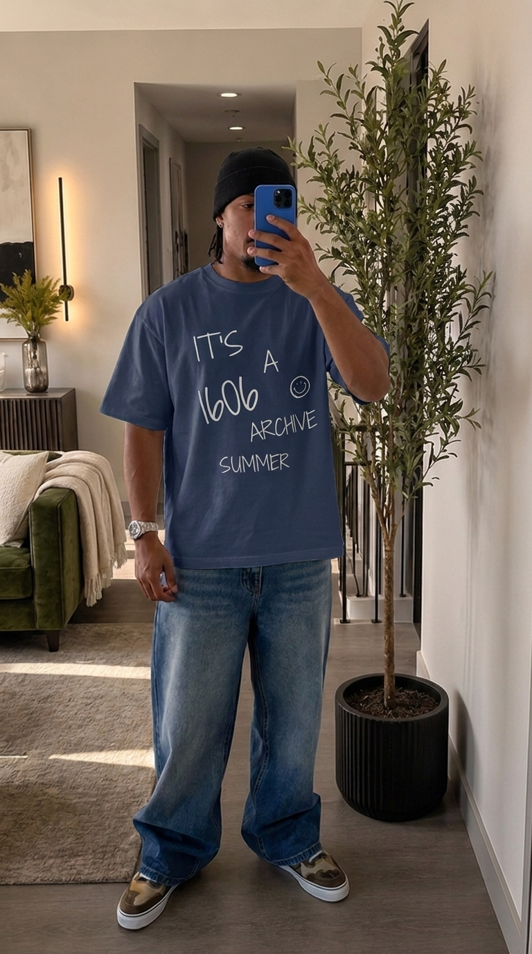 1606 summer tee blue