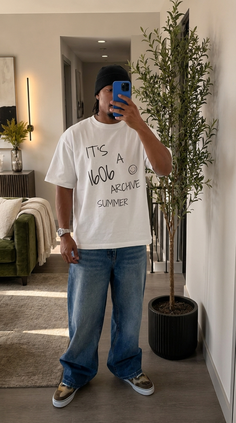 1606 summer tee white
